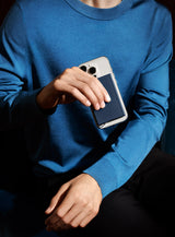 Secrid Premium Cardprotector+ Fluted for MagSafe - Navy