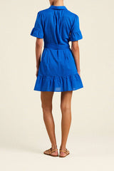 Martinique Dress Cobalto - Oak Hall
