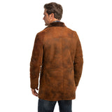 Madison Creek Dakota Merino Lambskin Shearling Coat - Tobacco