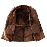 Madison Creek Dakota Merino Lambskin Shearling Coat - Tobacco