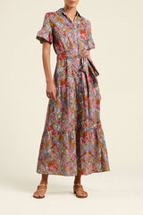 Martine Dress Delicate Tilia - Oak Hall