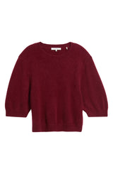 Frame The Brushed Chalet Sweater - Deep Garnet