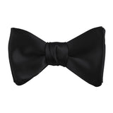 Dion matching black pre-tied bow tie - Oak Hall