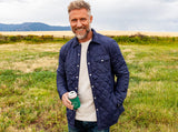 Criquet Quilted Shacket - Navy