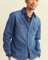 Shoals Denim Shirt - Oak Hall