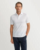 Jacquard Filo Di Scozia Polo Shirt - Oak Hall