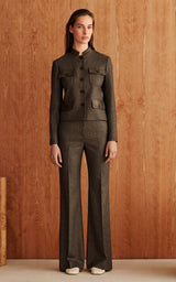 Lafayette 148 New York Lafayette Pant - Olive Multi