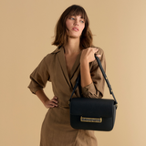 Brackish Oxford Handbag - Black / Guinea