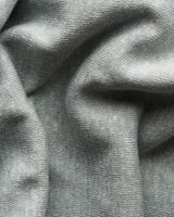 Cotton Linen Fine Knit Polo Shirt - Light Green