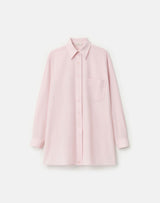 Tropical Wool Convertible Wrap Blouse - Cherry Blossom