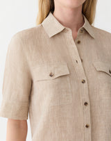 Short Sleeve Patch Pocket Shirt