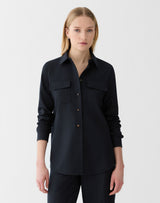Long Sleeve Flap Pocket Shirt
