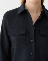 Long Sleeve Flap Pocket Shirt