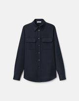 Long Sleeve Flap Pocket Shirt