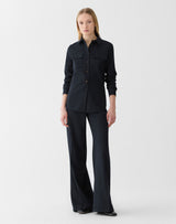 Long Sleeve Flap Pocket Shirt