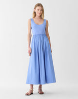 Sl Dress W/ Jersey Top