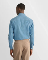 Denim Stretch Shirt - Mid Blue