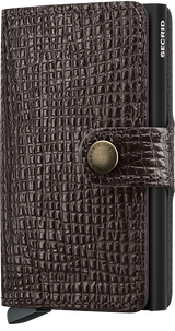 Secrid Miniwallet Palmellato - Brown