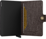 Secrid Miniwallet Palmellato - Brown
