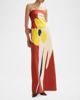 Jannick Printed Jersey Dress