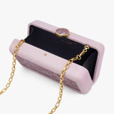 Brackish Le Marais Clutch - Pink / Pink Peacock