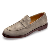 Opera Suede Penny Loafer - Oak Hall