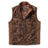Madison Creek Ranger Camo Waxed Goat Suede Vest - Vintage Camo
