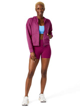 Halo Modern Full Zip Hoodie - Dragonfruit Heather
