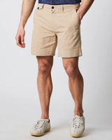 Slub Cotton Short - Khaki