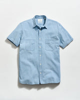 Short Sleeve Chambray Donelson Shirt - Oak Hall