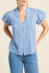 Luna Blouse Seabrook Gingham