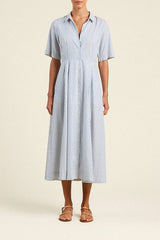Aster Dress Seaside Stripe - Oak Hall