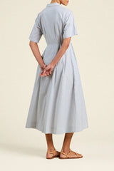 Aster Dress Seaside Stripe - Oak Hall