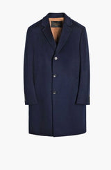 St. Pierre Cashmere Topcoat - Navy