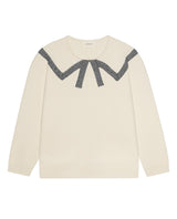 The Bow Sweater - Cream
