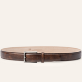 Italian Textured Calf Belt - Pecan
