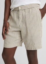 Ballston Stripe Hemp Short - Oak Hall