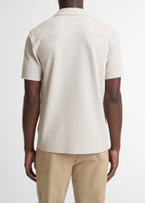 Seersucker Stripe Short Sleeve Cabana Shirt - Oak Hall