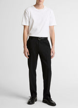 Peached Face Jersey Short Sleeve Crew - Oak Hall