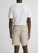 Ballston Stripe Hemp Short - Oak Hall
