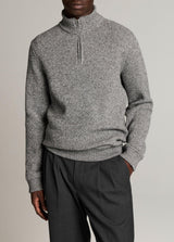 Brushed Waffle Qtr Zip
