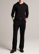 Fine Slub Dbl Layer P/O Hoodie