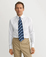 Eton Contemporary Fit Signature Twill Dress Shirt - White