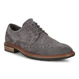 Vitrus Suede Wingtip - Oak Hall