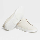 Triple Stitch Deerskin Sneaker - Oak Hall