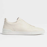 Triple Stitch Deerskin Sneaker - Oak Hall