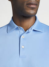 Solid Stretch Jersey Sean Collar - Oak Hall