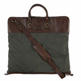 Gravely Garment Bag - Ventile Olive - Oak Hall, Inc.