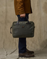 Filson Tin Cloth Compact Briefcase Otter Green