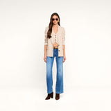 Amelie Blazer - Cappuccino/Ivory Tweed